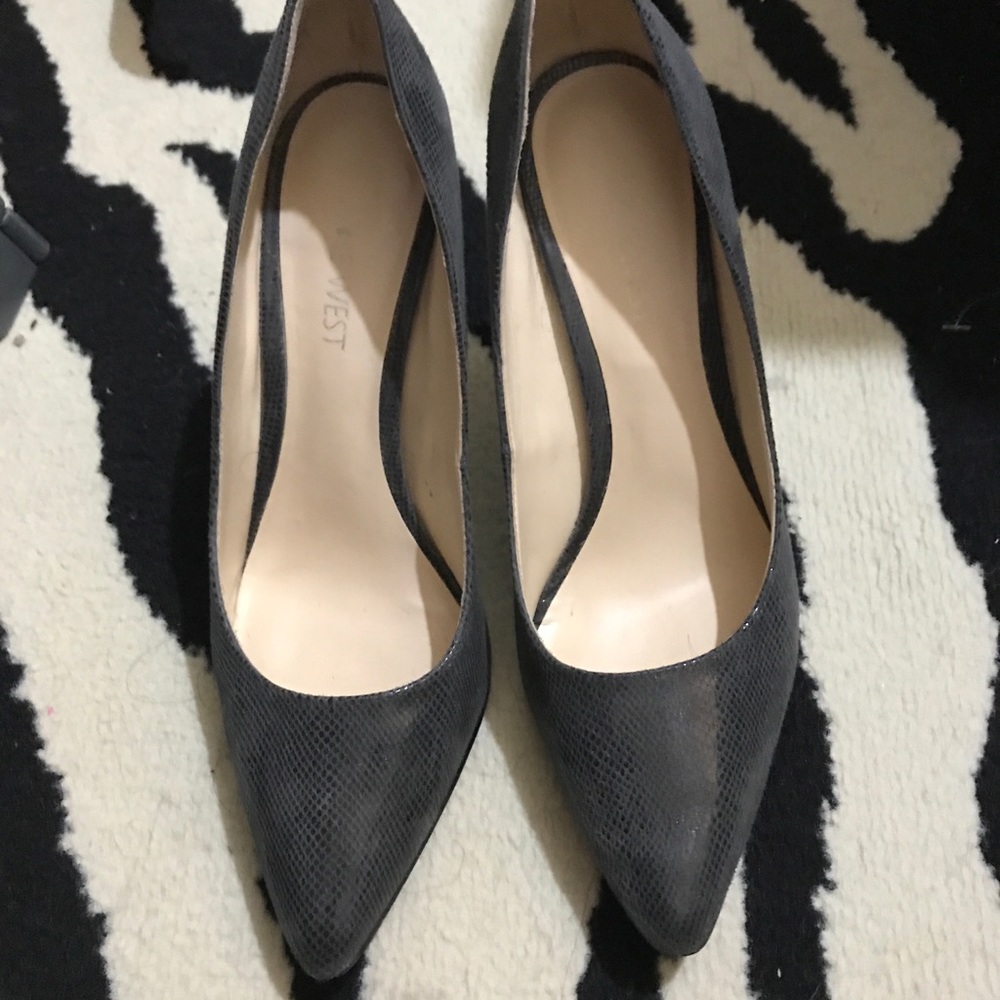 Grey heels